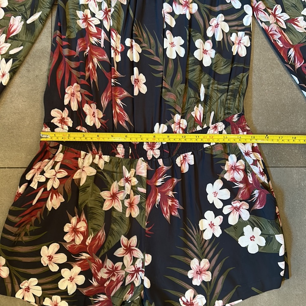 Chaser One Piece Floral Romper (Sale) - Picture 7 of 9